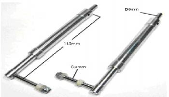 Anti vibration landing gear